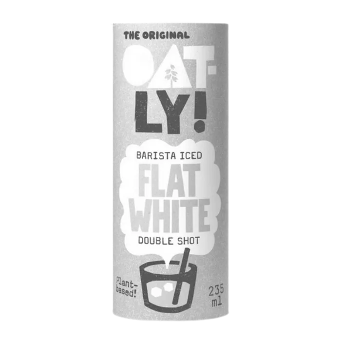 Oatly Nápoj ovesný Barista Iced Flat White 235 ml